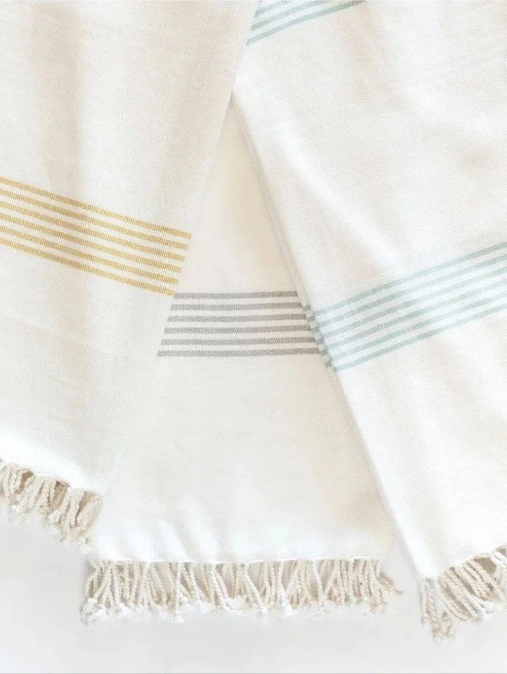 Nwt Zestt Hudson 100% Organic Cotton Throw Blanket - Citron